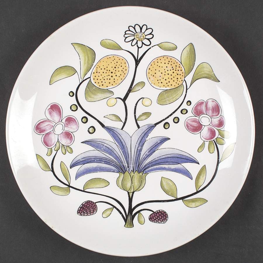 Fiordaliso Dinner Plate by Societa Ceramica-1