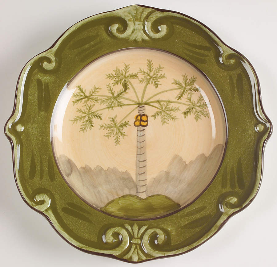 West Indies Salad Plate by Sauvignon-1
