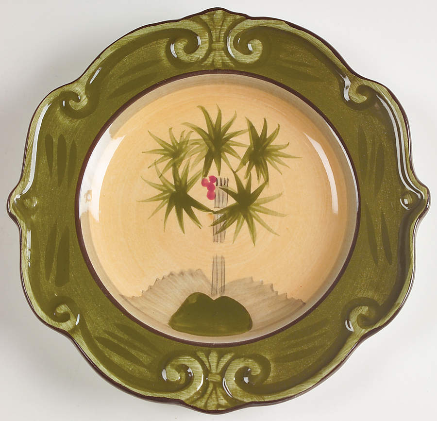 West Indies Salad Plate by Sauvignon-1