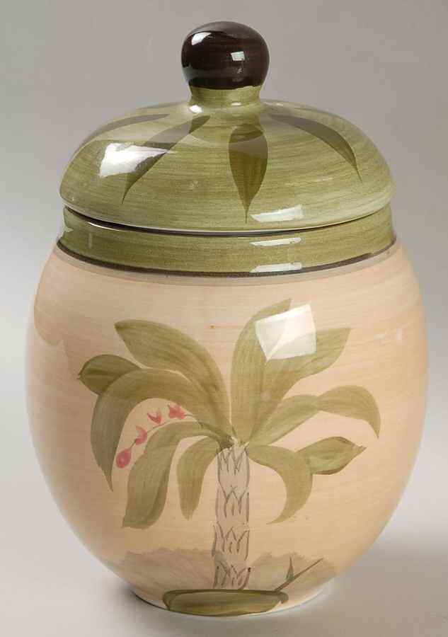 West Indies Medium Canister & Lid by Sauvignon-1