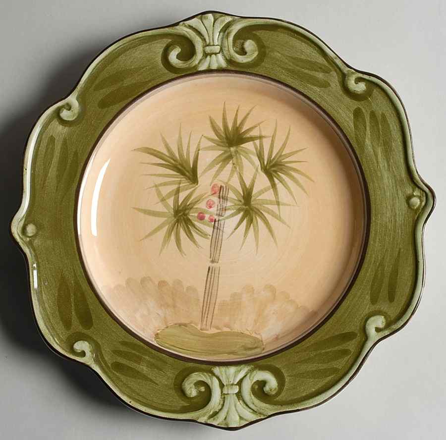 West Indies Dinner Plate by Sauvignon-1