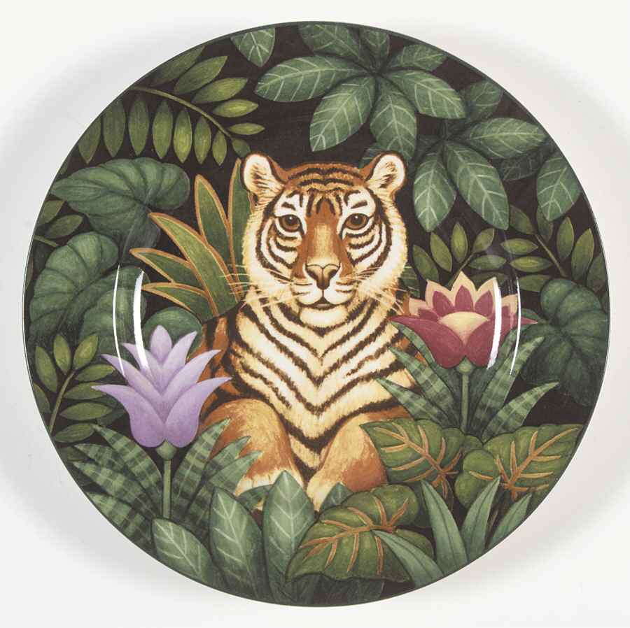 Jungle Salad Plate by Sakura-1