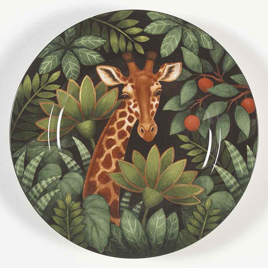 Jungle Salad Plate by Sakura-1