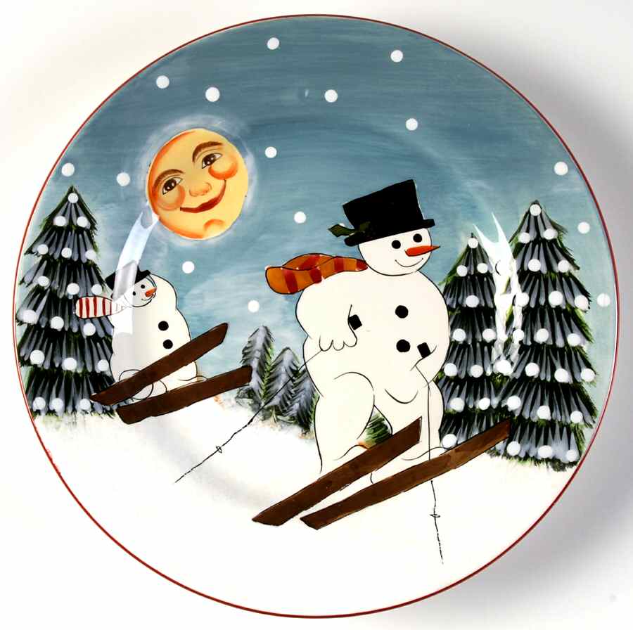 Merry Little Christmas Salad Plate by Sakura-1