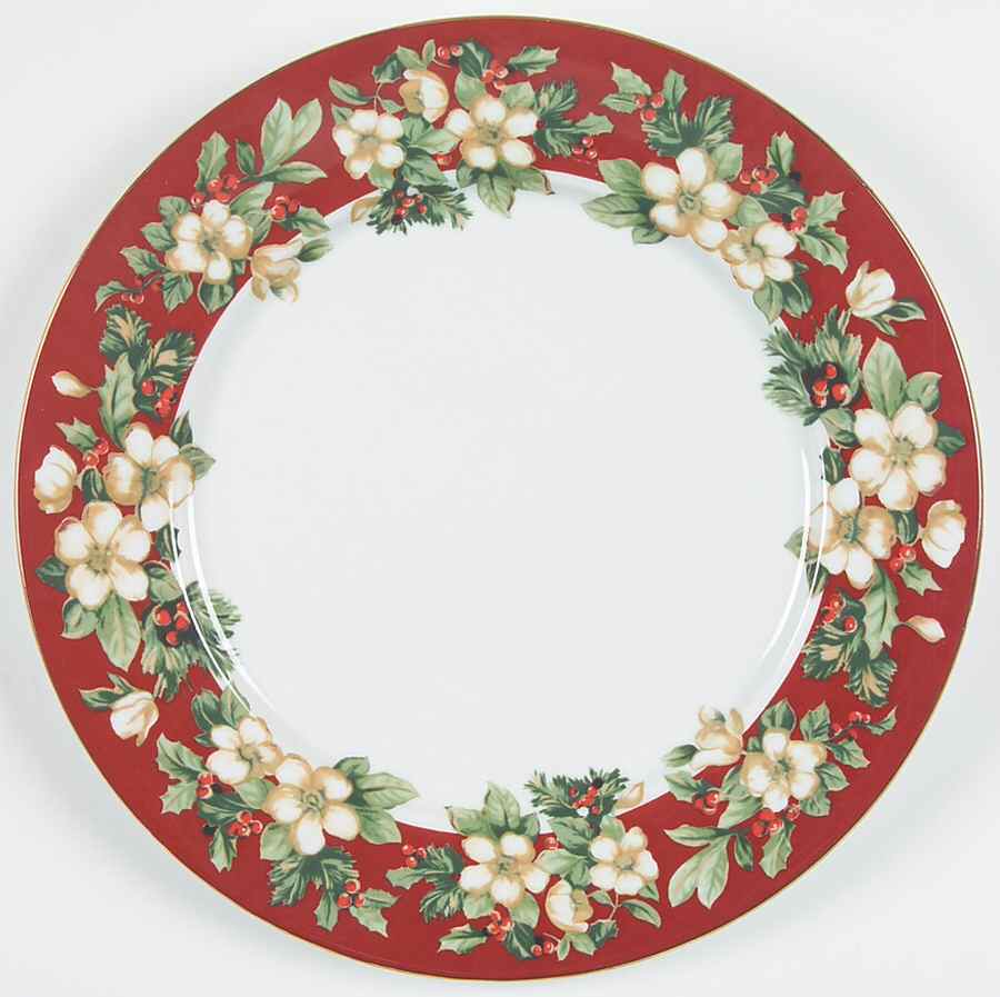 Splendor Red Dinner Plate by Sakura-1