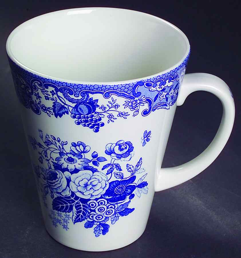 Blue Room Garden Collection (White Background) Mug by Spode-1