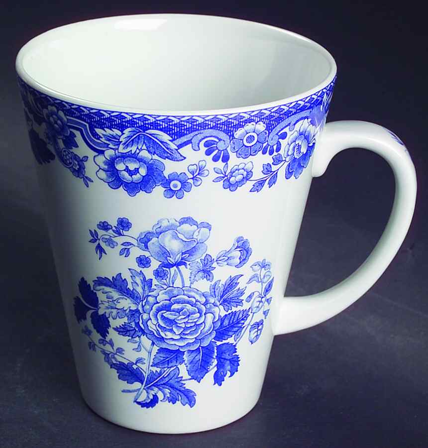 Blue Room Garden Collection (White Background) Mug by Spode-1