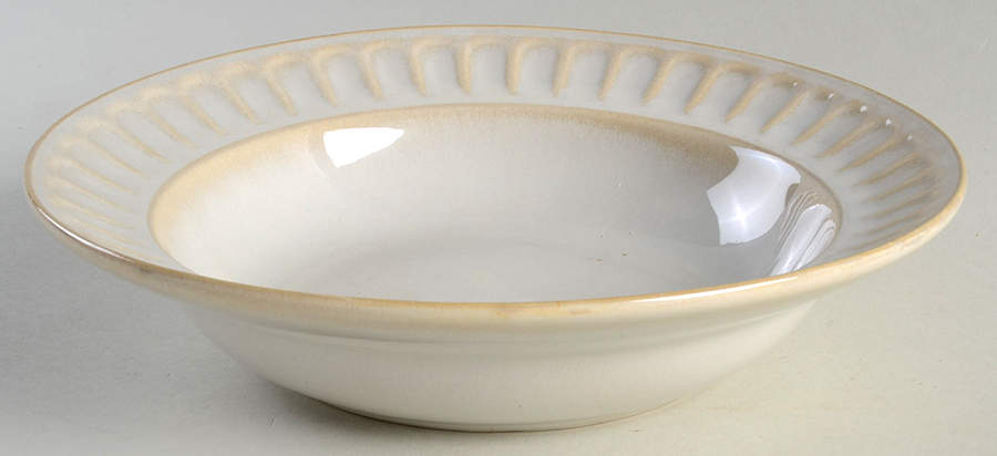 SAK14 Tan (Pottery Tan) Large Rim Soup Bowl by Sakura-1