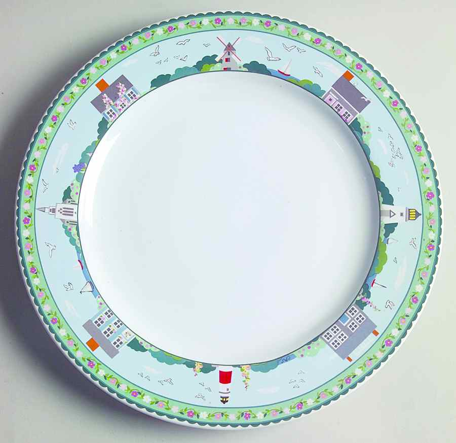 Nantucket Dinner Plate by Sakura-1