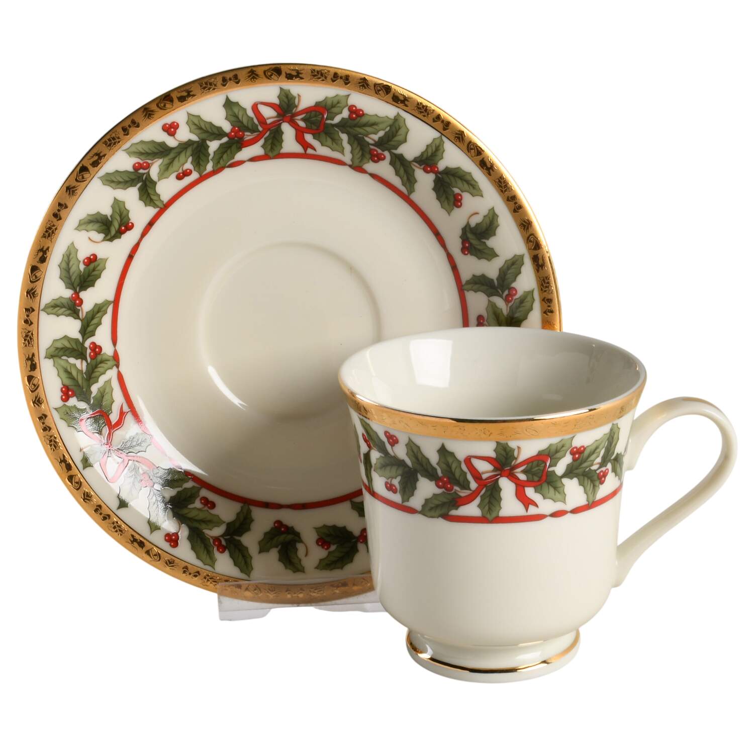 SEI14 Flat Cup & Saucer Set by Seizan-1