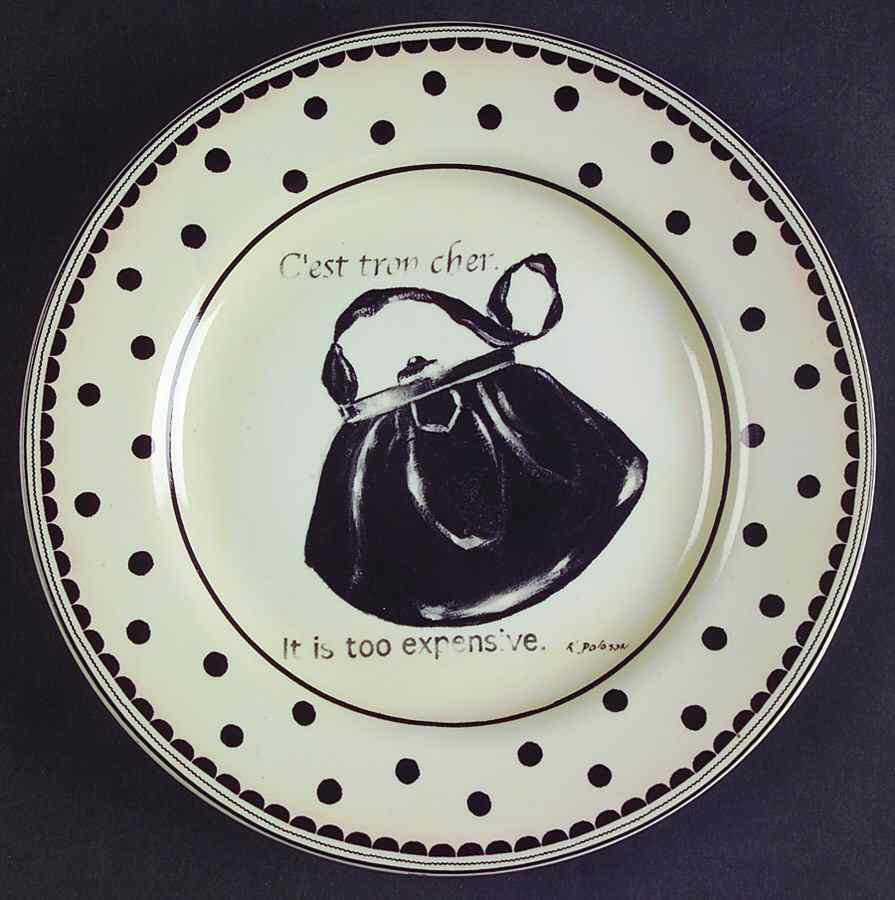 Mademoiselle Bread & Butter Plate by Sakura-1