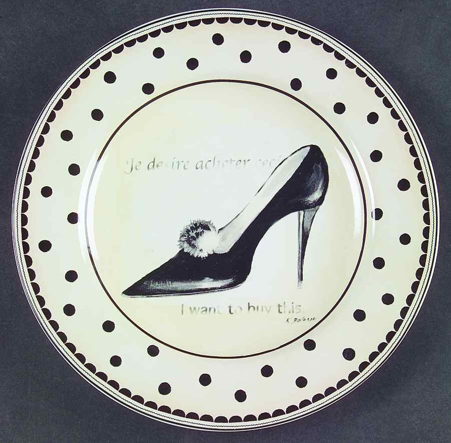 Mademoiselle Salad Plate by Sakura-1