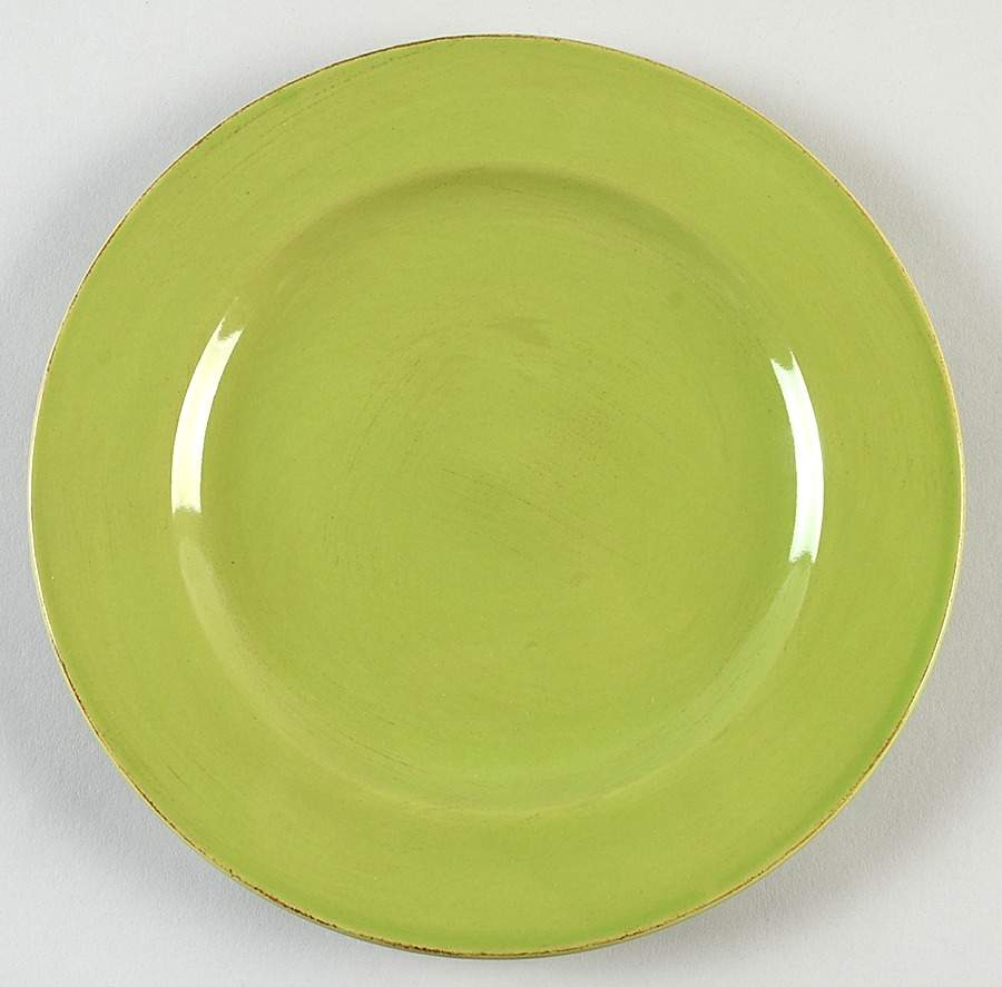Lucca Apple (Green) Salad Plate by Signature-1