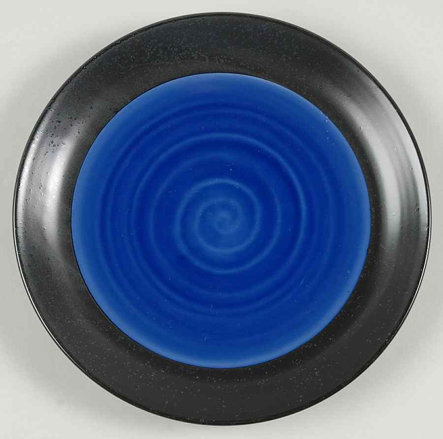Tides Blue Salad Plate by Sakura-1