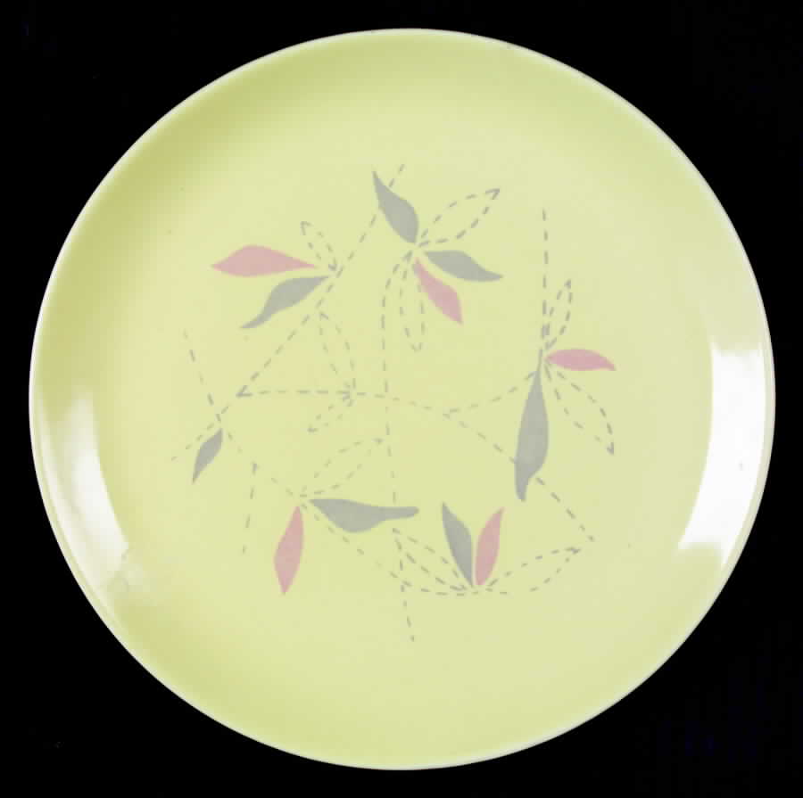 Falling Leaves Salad Plate by Santa Anita-1