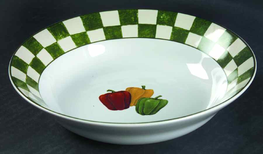 Farmstand Vegetables Coupe Soup Bowl by Sakura-1