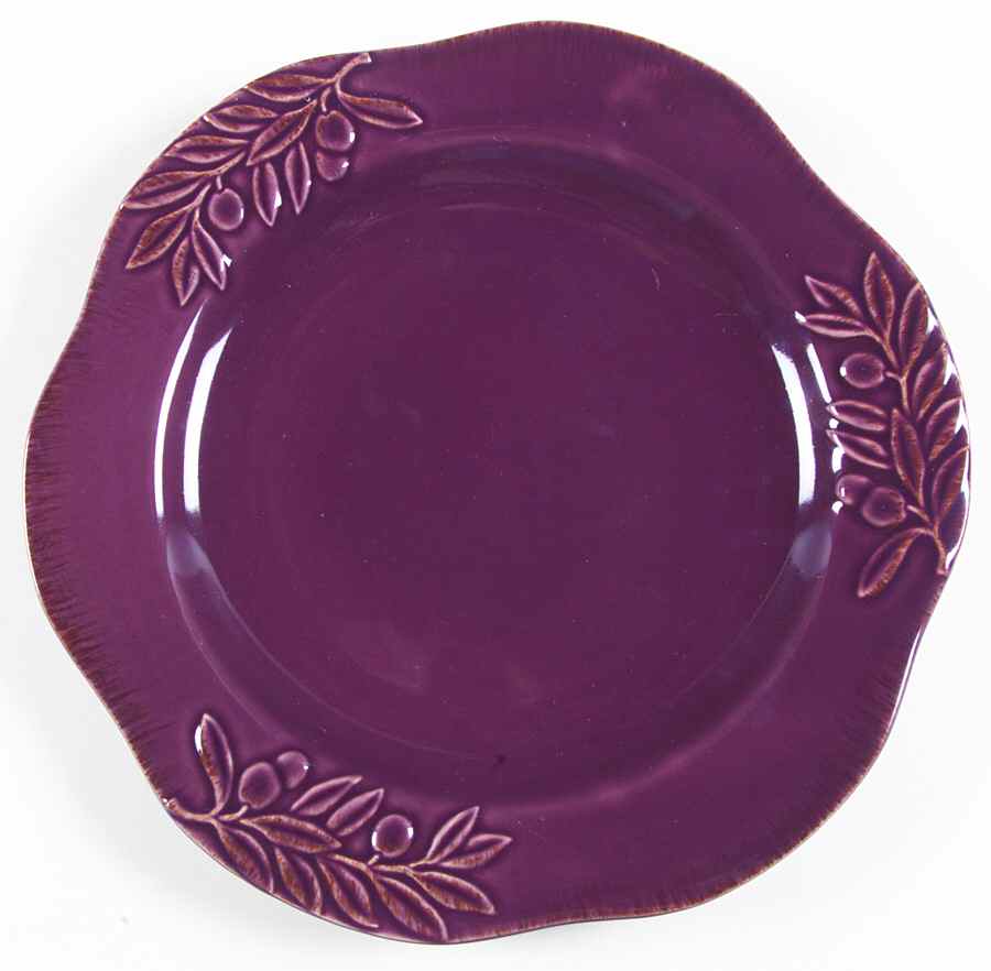 Campagna Plum Dinner Plate by Signature-1