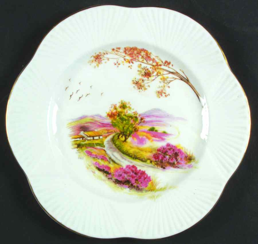 Old Ireland Dinner Plate by Shelley-1