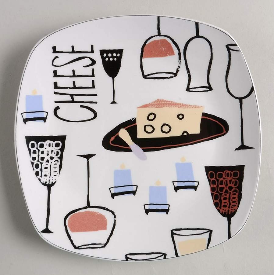 Wine & Cheese Dessert/Pie Plate by Sakura-1