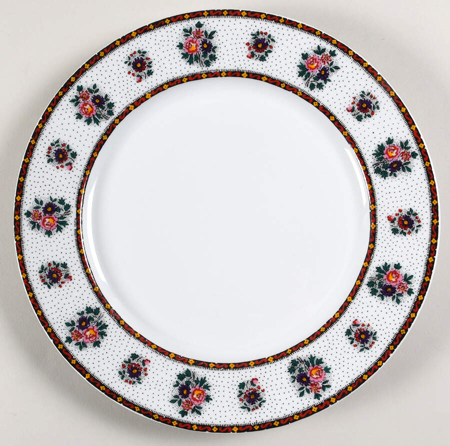 La Fleur D Arles Dinner Plate by Solafrance-1