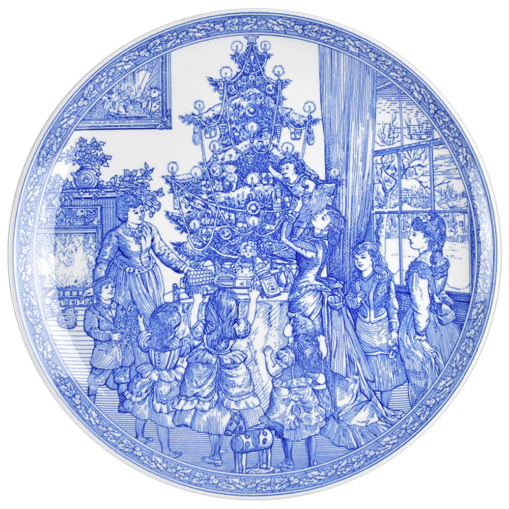 Victorian Annual Christmas 2000 Annual Christmas Plate by Spode-1