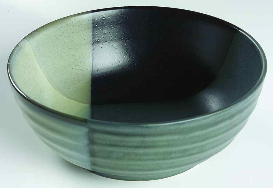 Intrigue 9" Round Vegetable Bowl by Sango-1
