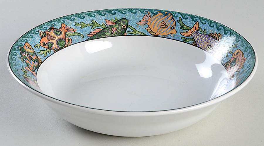 Fish Fantasia Coupe Soup Bowl by Sakura-1