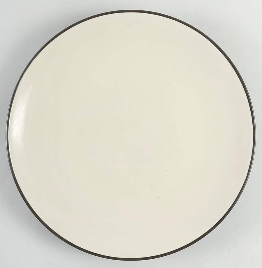 Simplicity Espresso Dinner Plate by Studio D-1