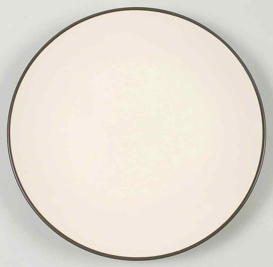 Simplicity Espresso Salad Plate by Studio D-1