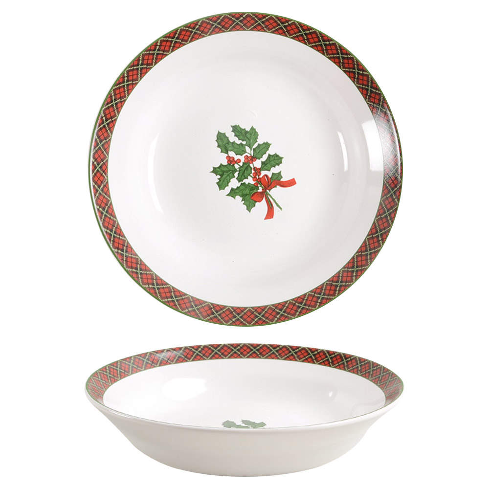 Holiday Greens Soup/Cereal Bowl by Sakura-1