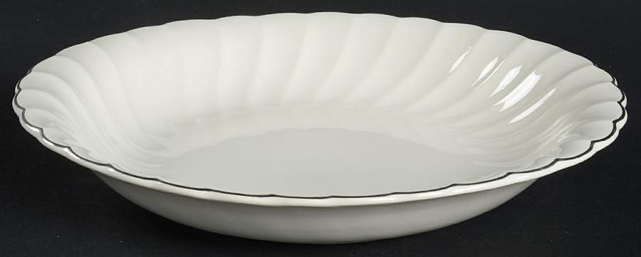Platinum Tiara Coupe Soup Bowl by Salem-1