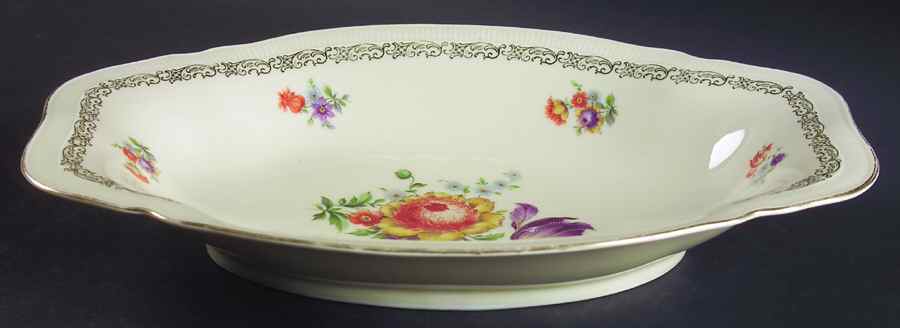 SCH501 12" Oval Vegetable Bowl by Schumann - Bavaria-1