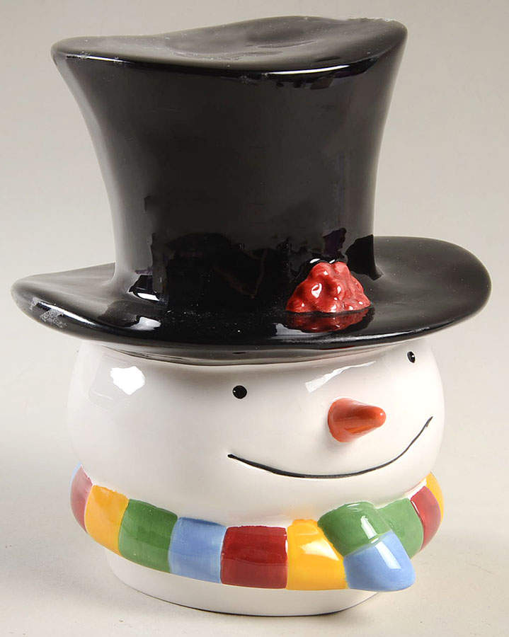 Snowmates Cream Lid for Figural Cookie Jar by Sakura-1