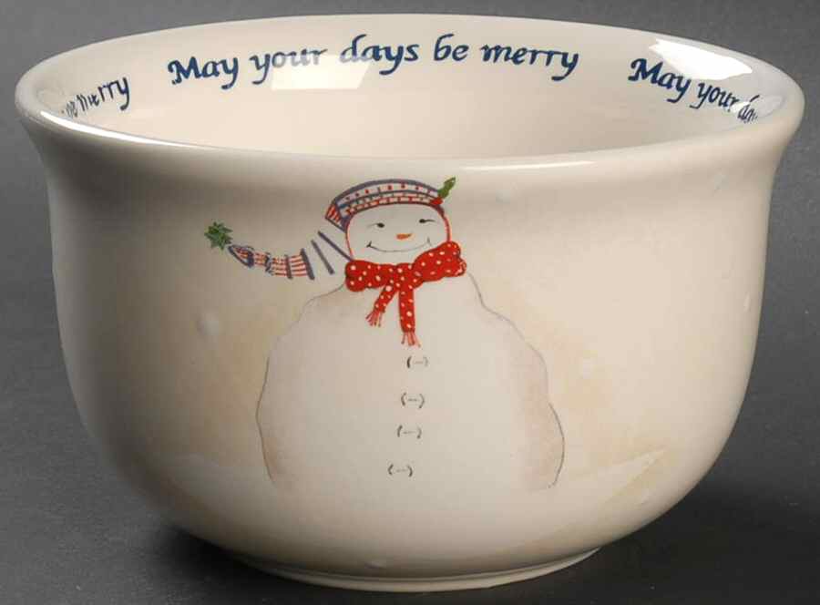 Snowmates Cream Soup/Cereal Bowl by Sakura-1