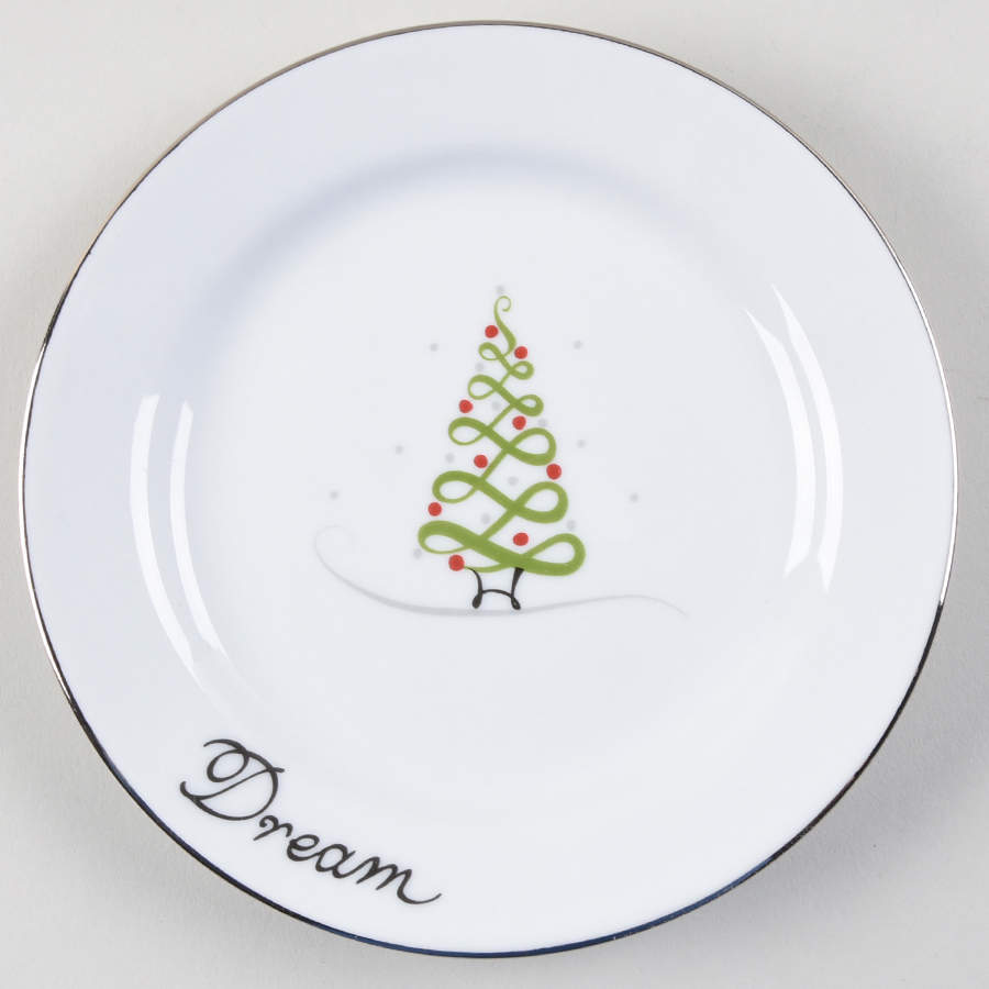 Tis the Season Dessert/Pie Plate by St Nicholas Square-1