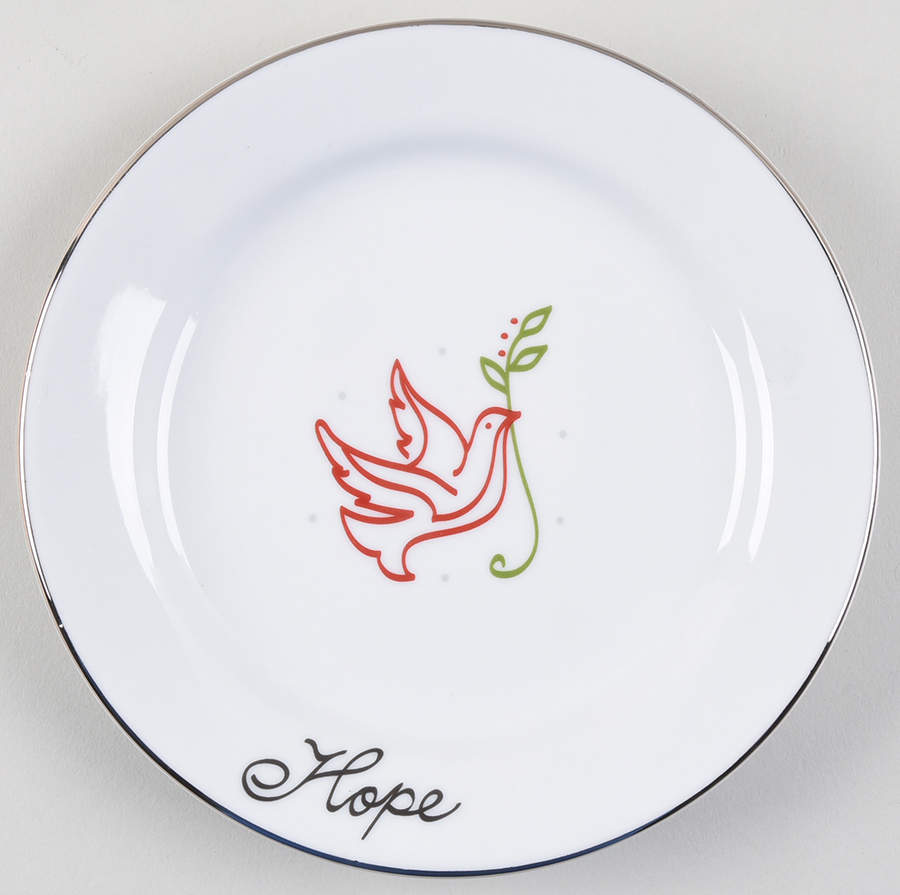 Tis the Season Dessert/Pie Plate by St Nicholas Square-1