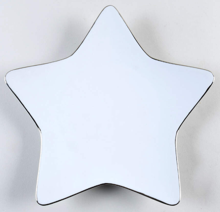 Tis the Season 10" Star Shaped Plate by St Nicholas Square-1