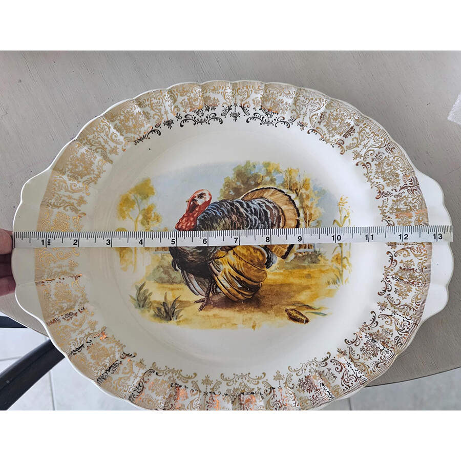 SAB80 13" Oval Serving Platter by Sabin-1
