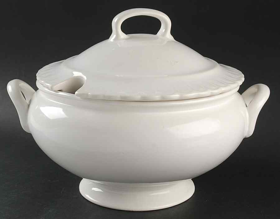 Whiteware Tureen &  Lid by Stoney Hill-1