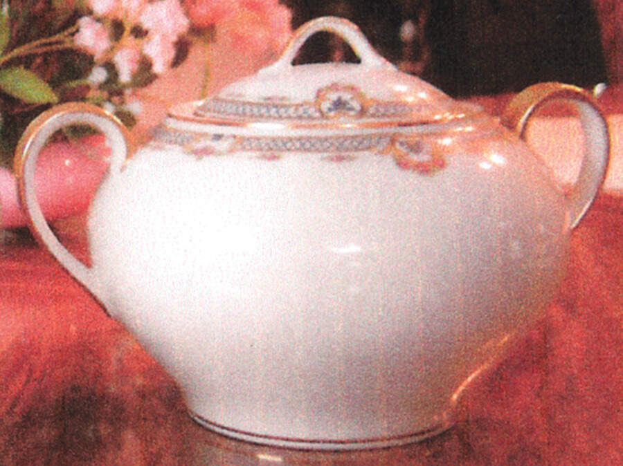 SRA3 Sugar Bowl & Lid by Nathan Straus & Sons-1