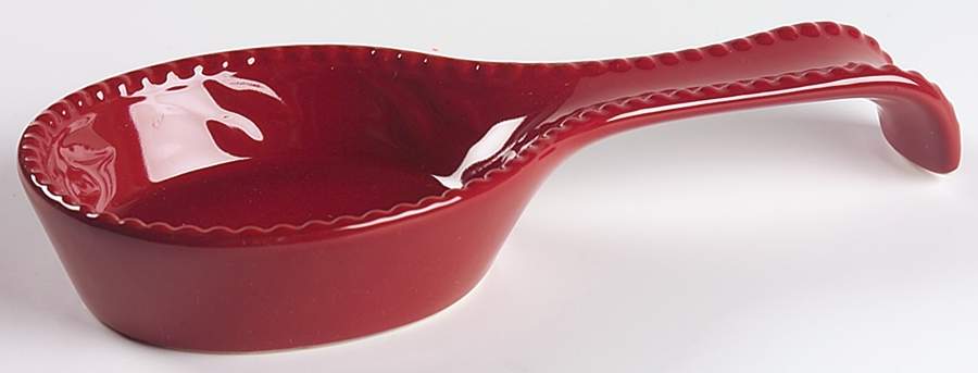 Sorrento Ruby Spoon Rest/Holder (Holds 1 Spoon) by Signature-1