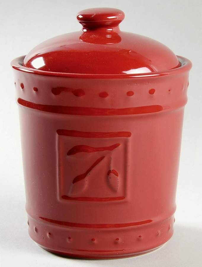 Sorrento Ruby Small Canister & Lid by Signature-1