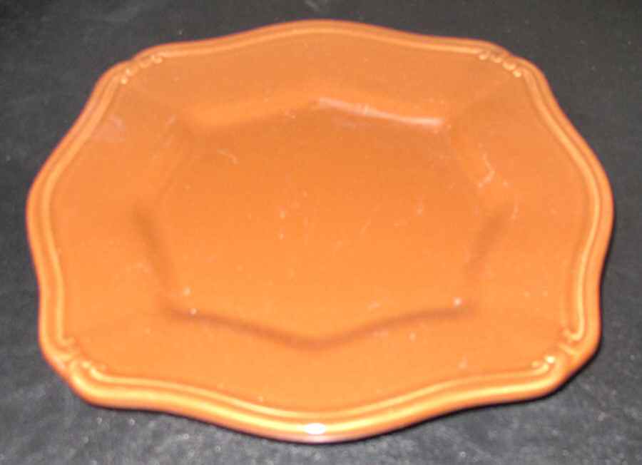 Isabella Pumpkin Dinner Plate by Signature-1