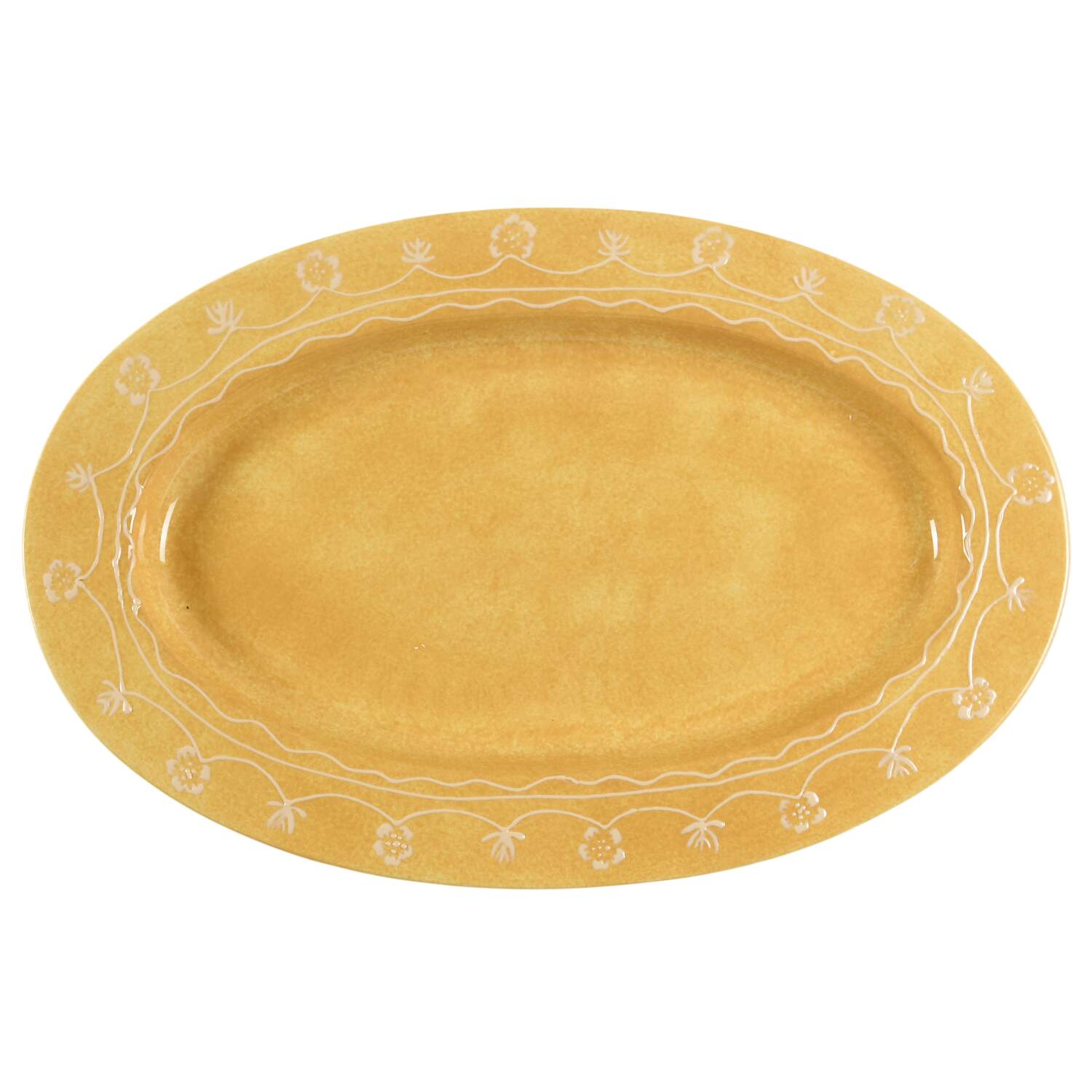 Estancia 15" Oval Serving Platter by Studio D-1
