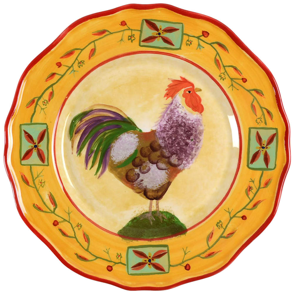 Fair Weather Friends Gold Salad Plate by Sakura-1