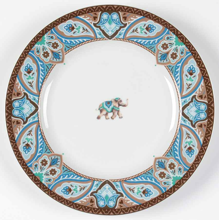 Java Blue Salad/Dessert Plate by Sadek-1