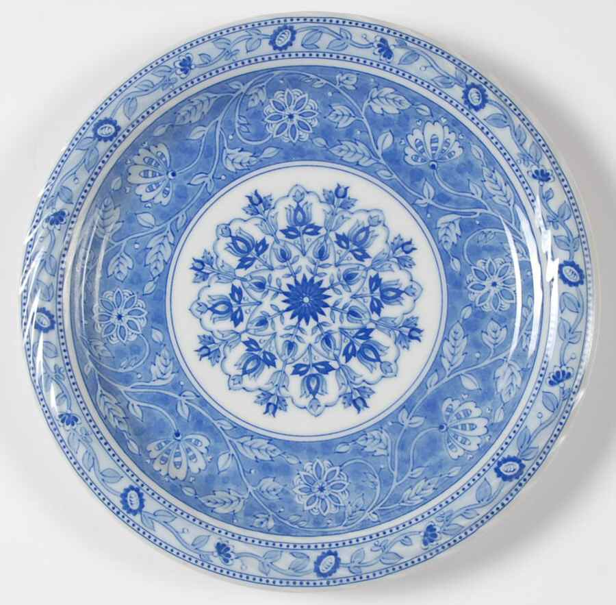 Blue Trevi Salad Plate by Sanyo-1