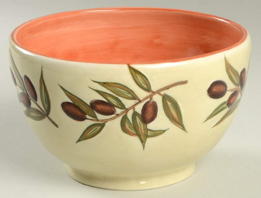 Olive Soup/Cereal Bowl by Studio D-1