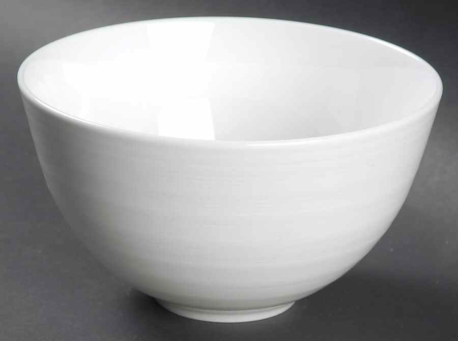 Spin White Fruit/Dessert (Sauce) Bowl by Sasaki-1