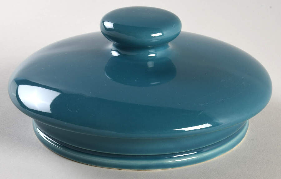 Sorrento Teal Lid for Large Canister by Signature-1